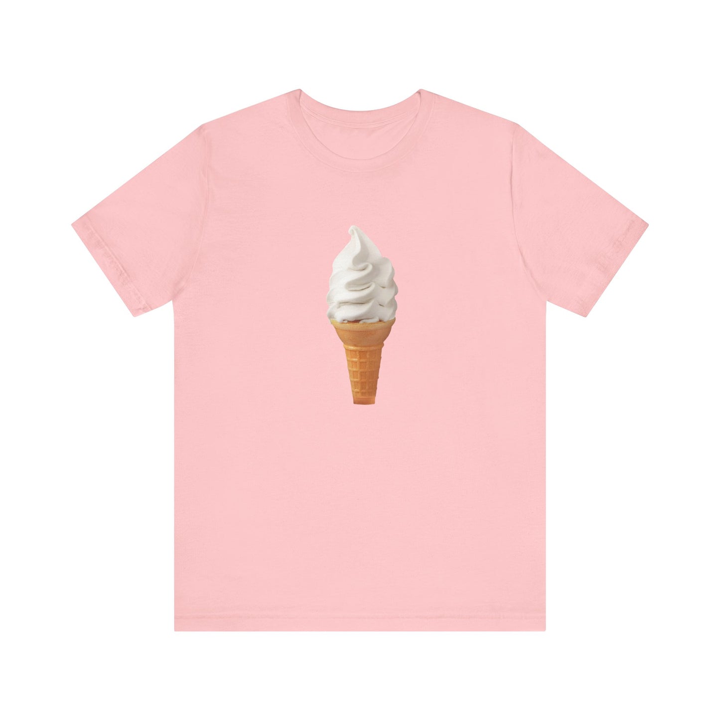 soft vanilla ice cream cone tshirt