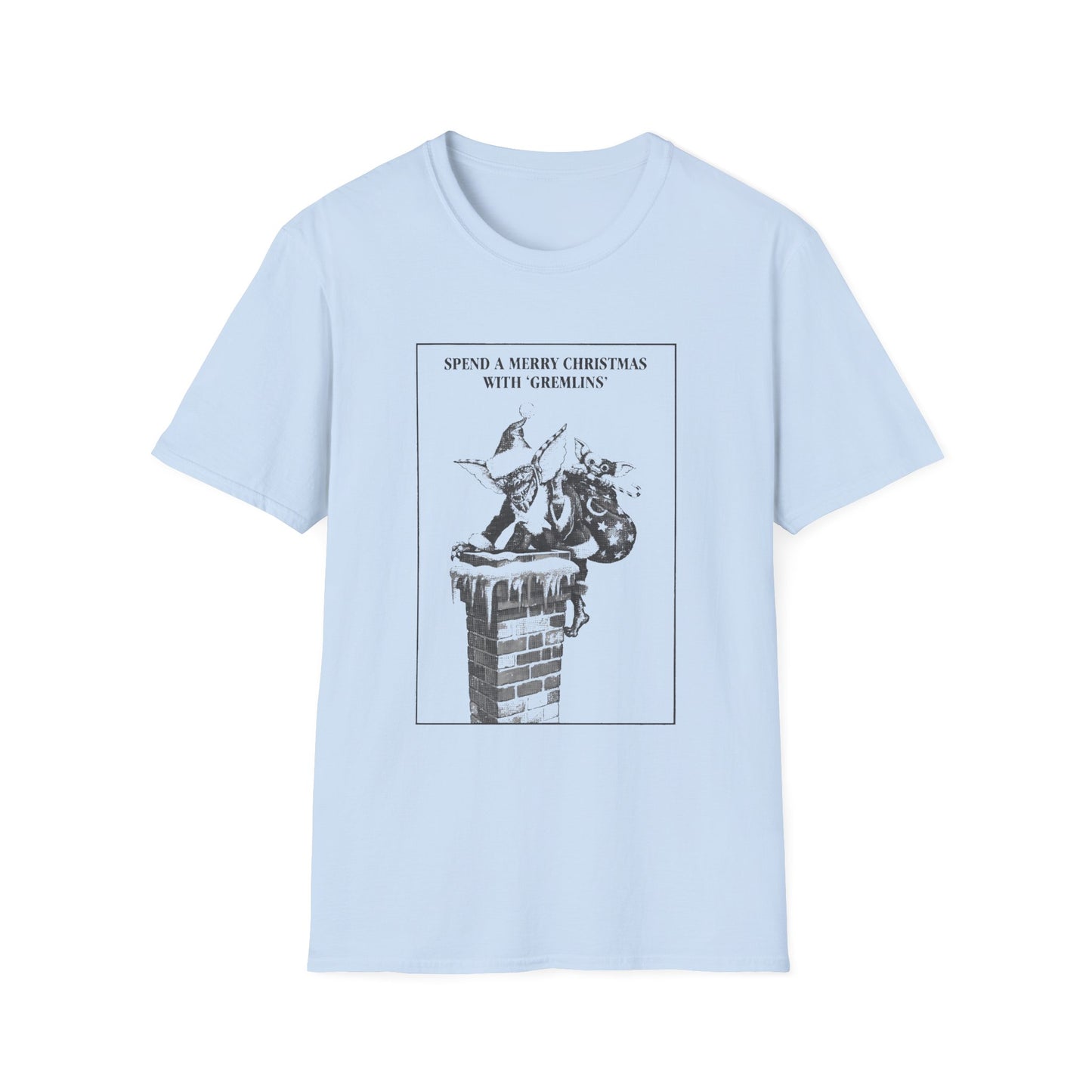 1984 gremlins christmas advertisement tshirt