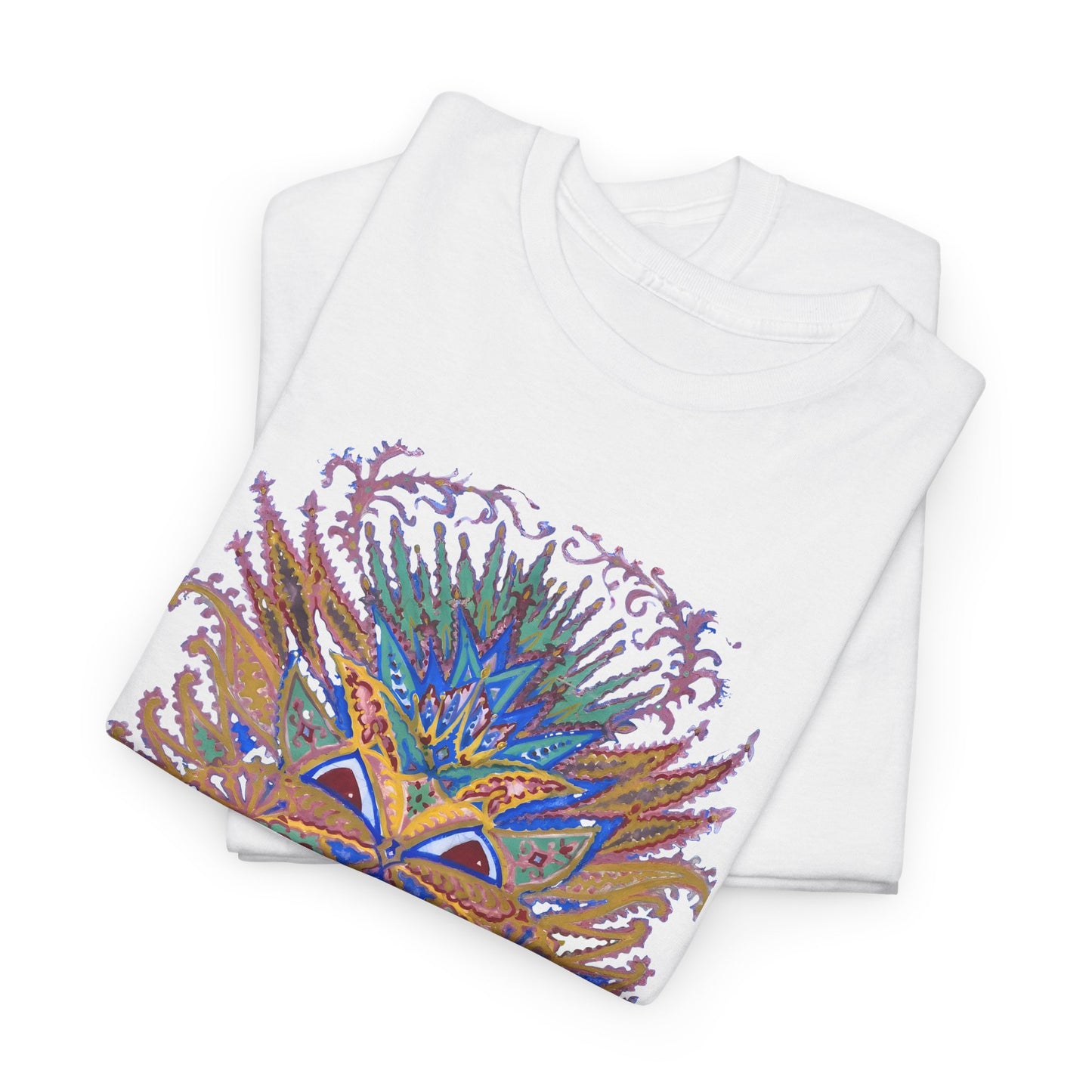 early 1900's louis wain anthropomorphized cat painting psychedelic cat design tshirt