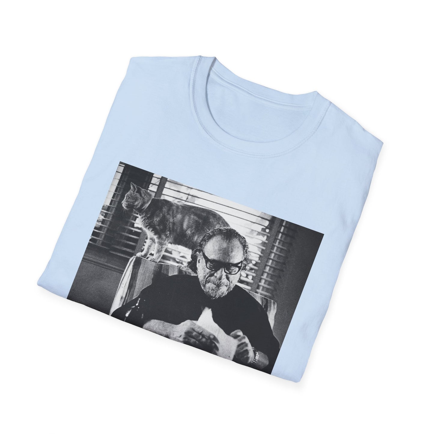 bukowski and butch the cat tshirt