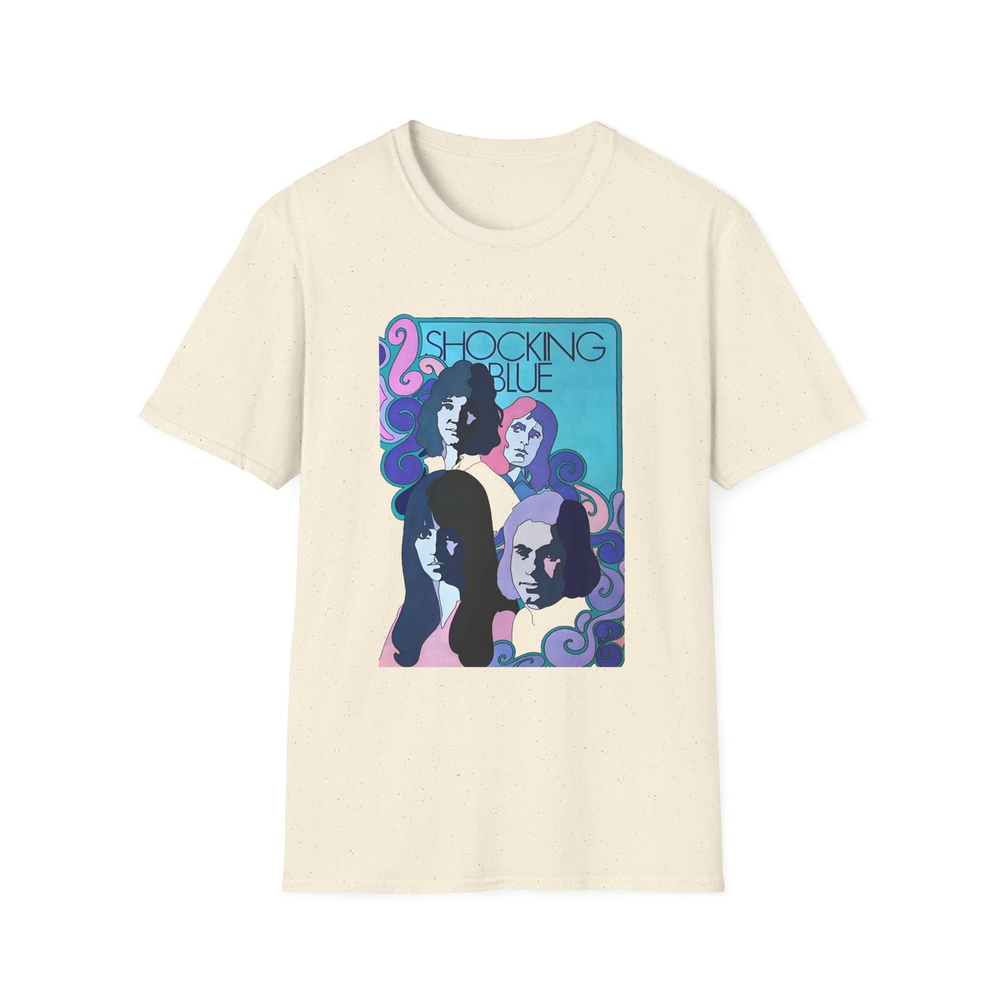 1960s dutch band shocking blue poster tshirt