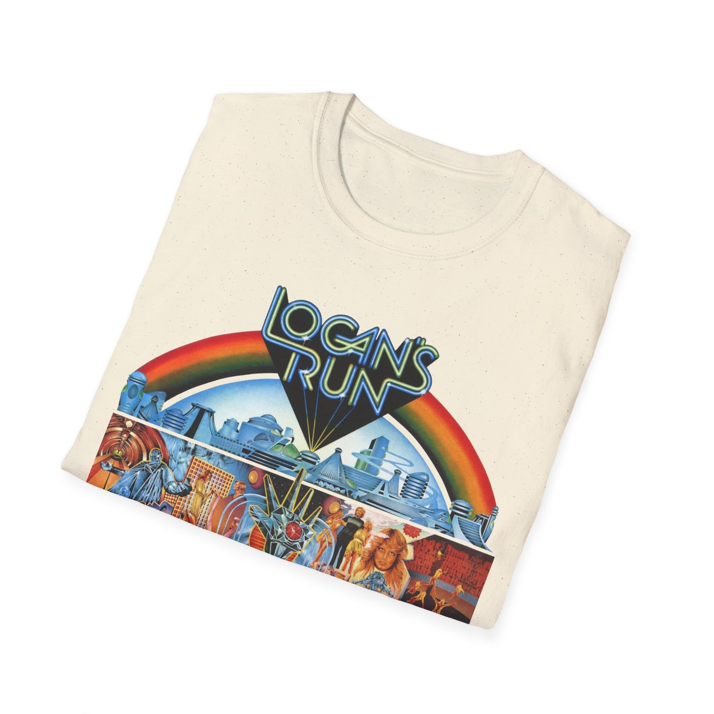 logan's run movie poster tshirt