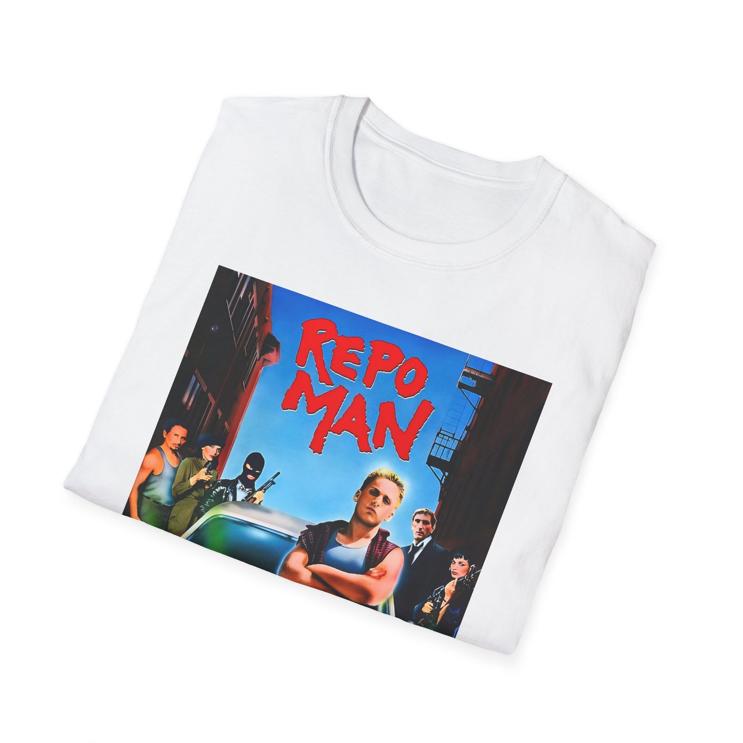 1984 repo man movie poster tshirt