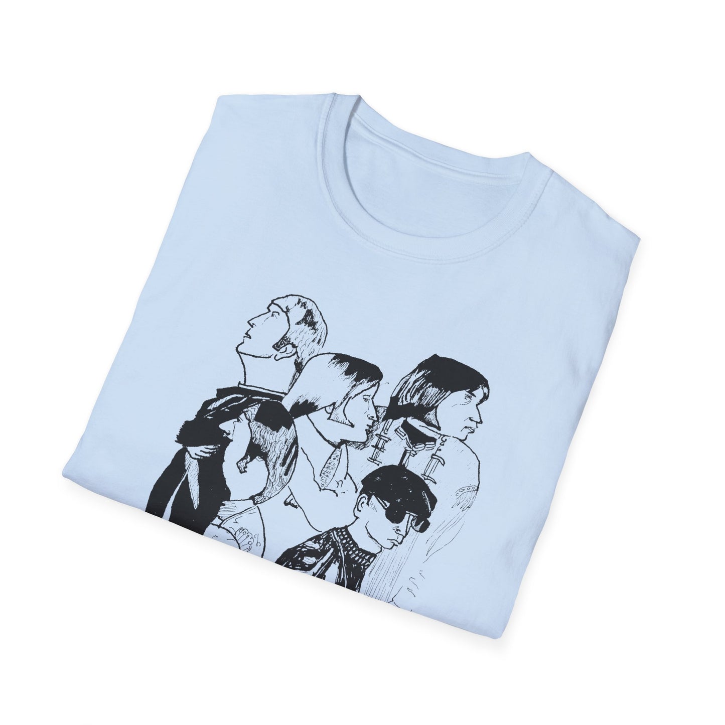 buffalo springfield original fan art drawing tshirt