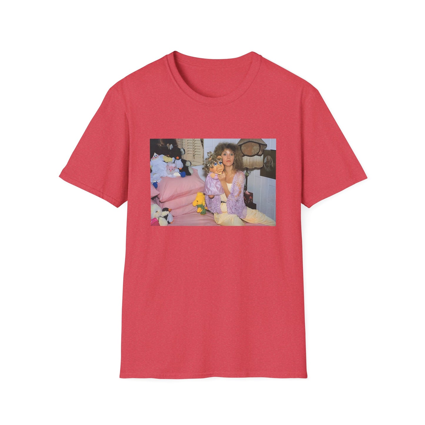 stevie nicks and miss piggy photo tshirt, unisex softstyle