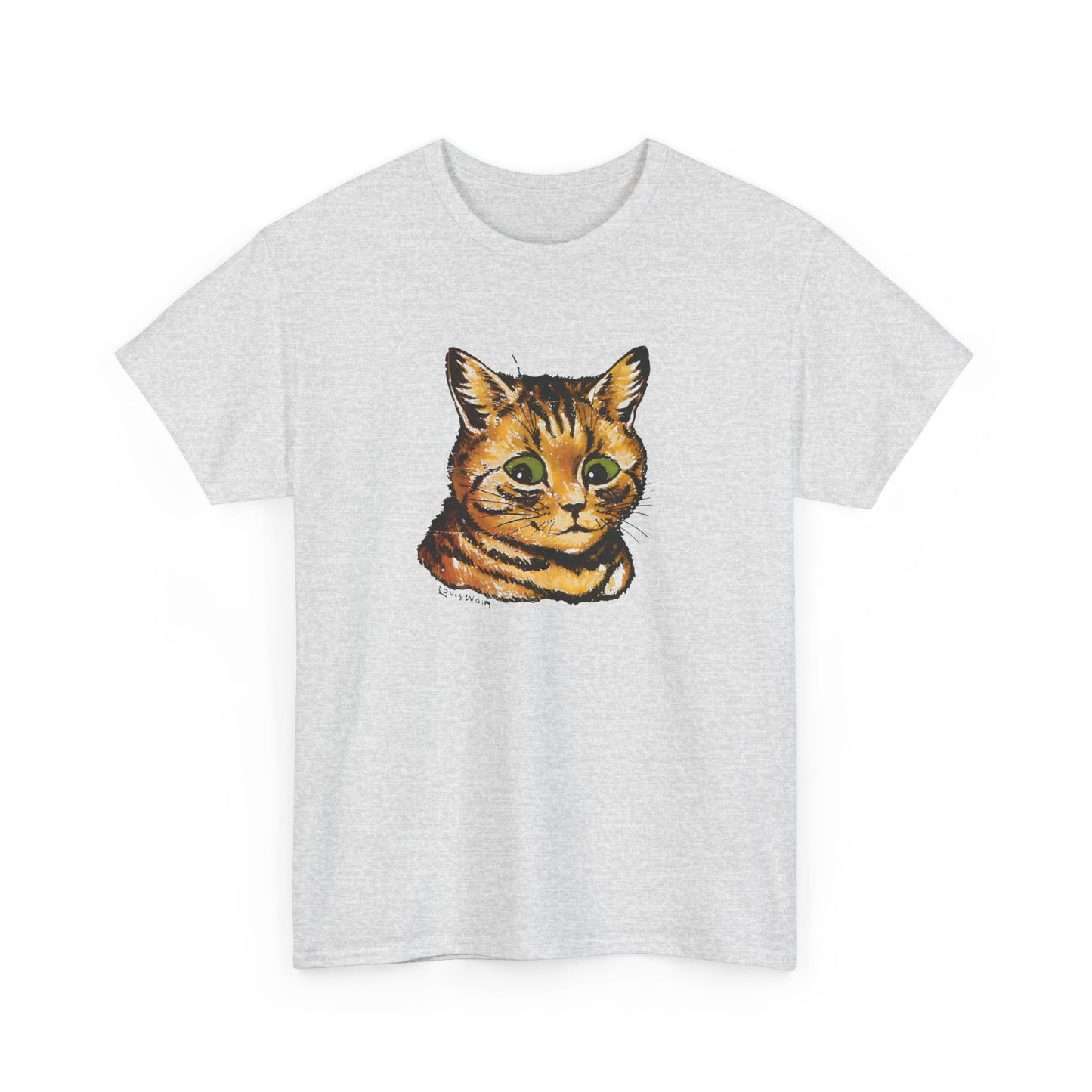 louis wain anthropomorphised cat painting orange cat