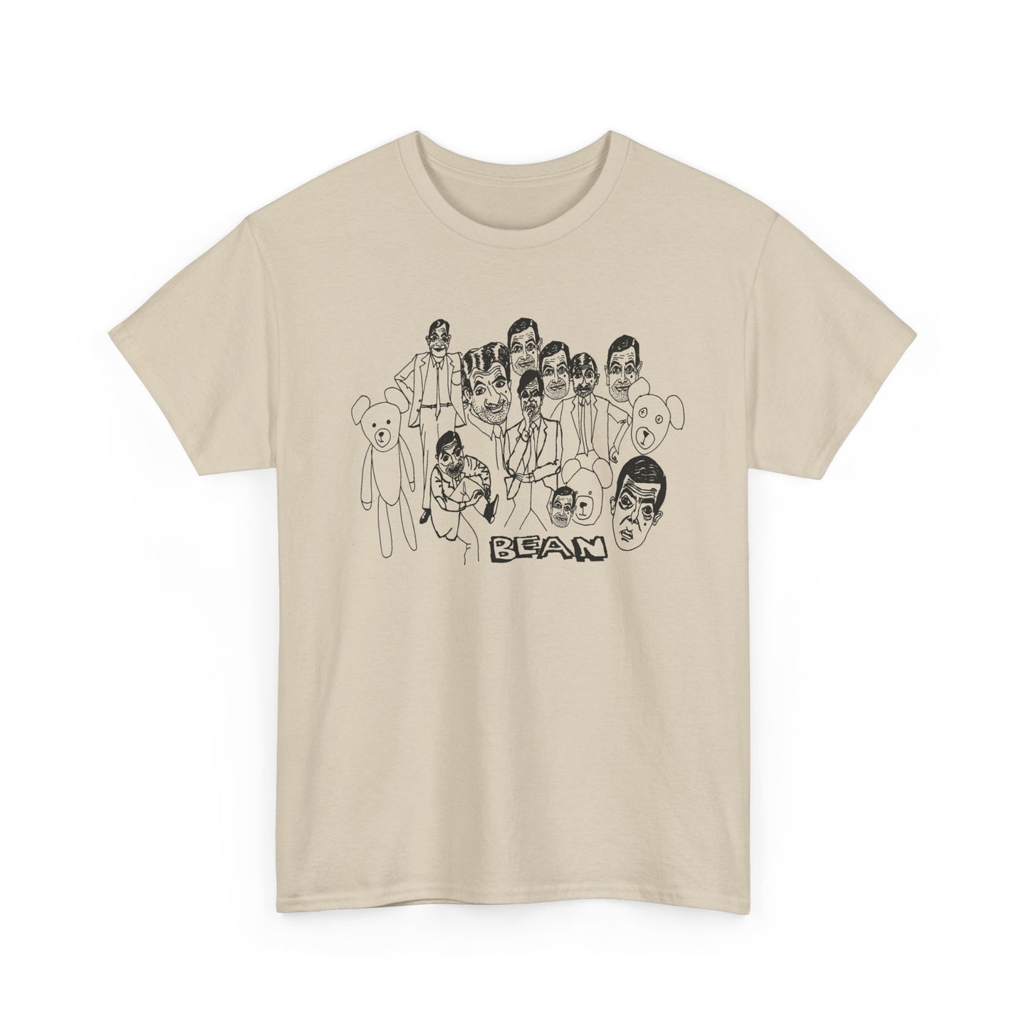 scary bean original drawing tshirt