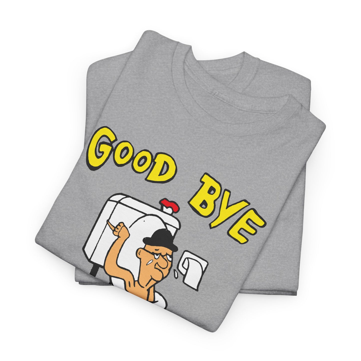 another goodbye cruel world vintage reproduction design tshirt