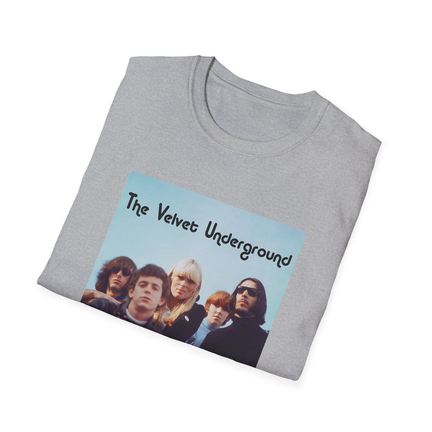 the velvet underground band photo in colour tshirt