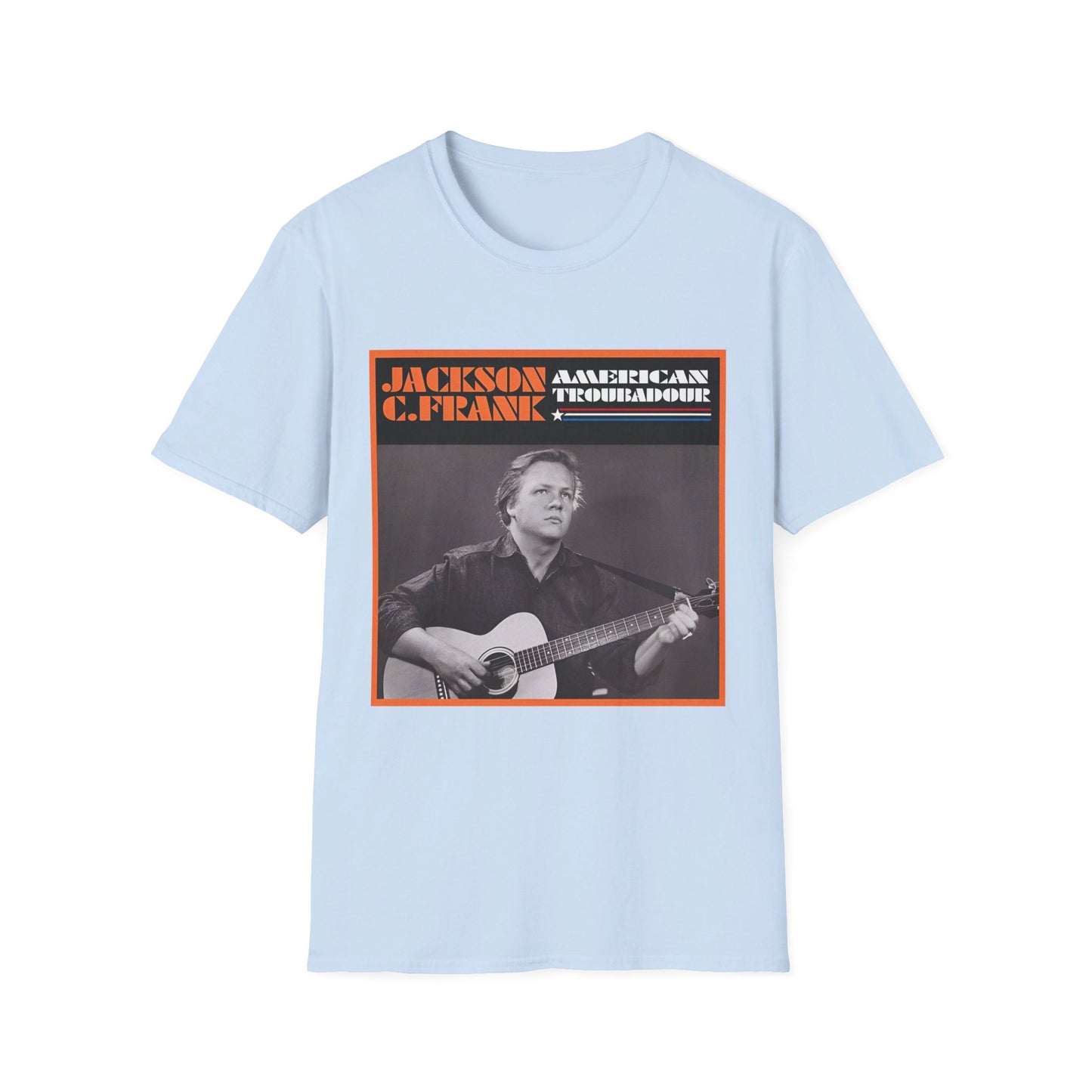 jackson c. frank american troubadour tshirt