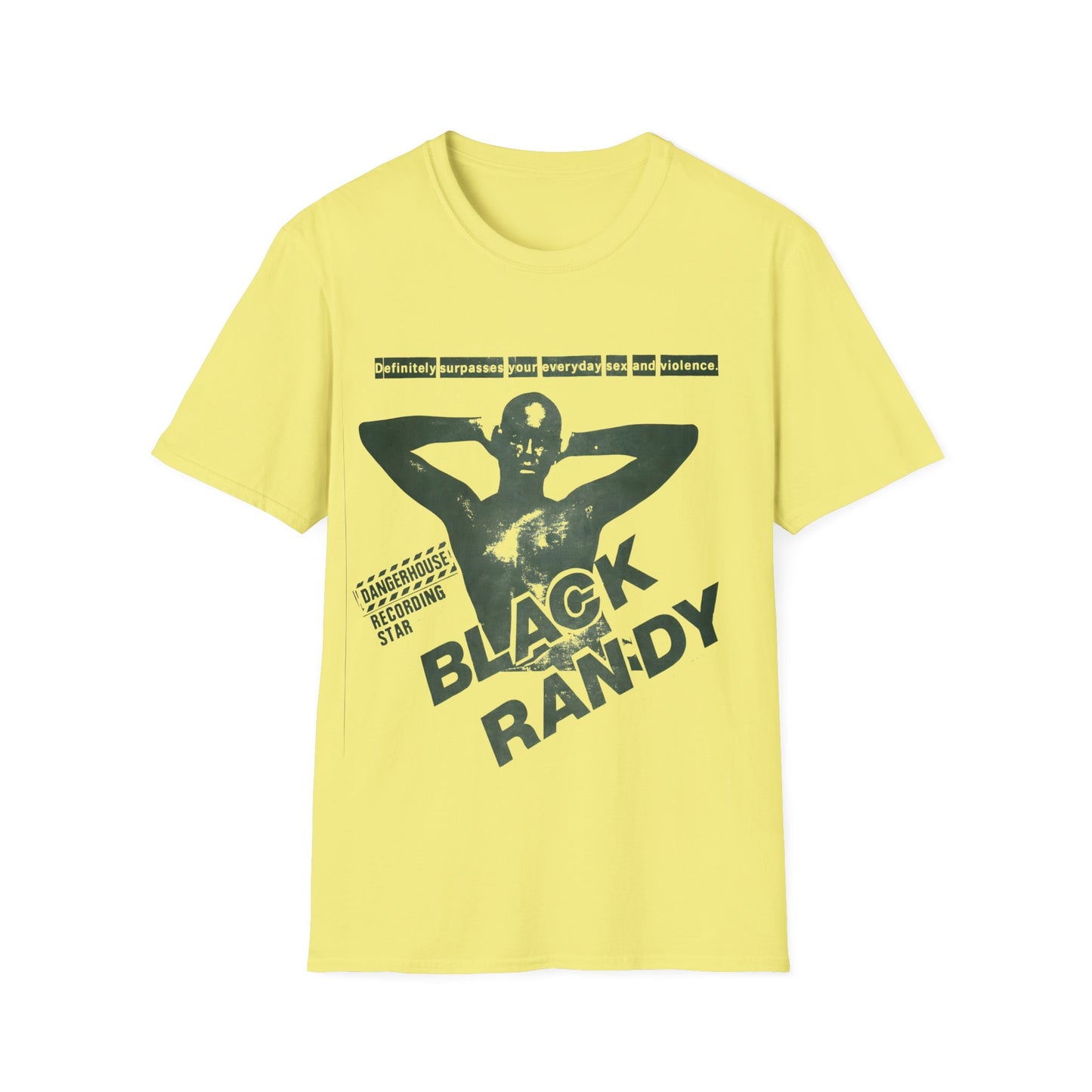 black randy & the metrosquad show poster tshirt