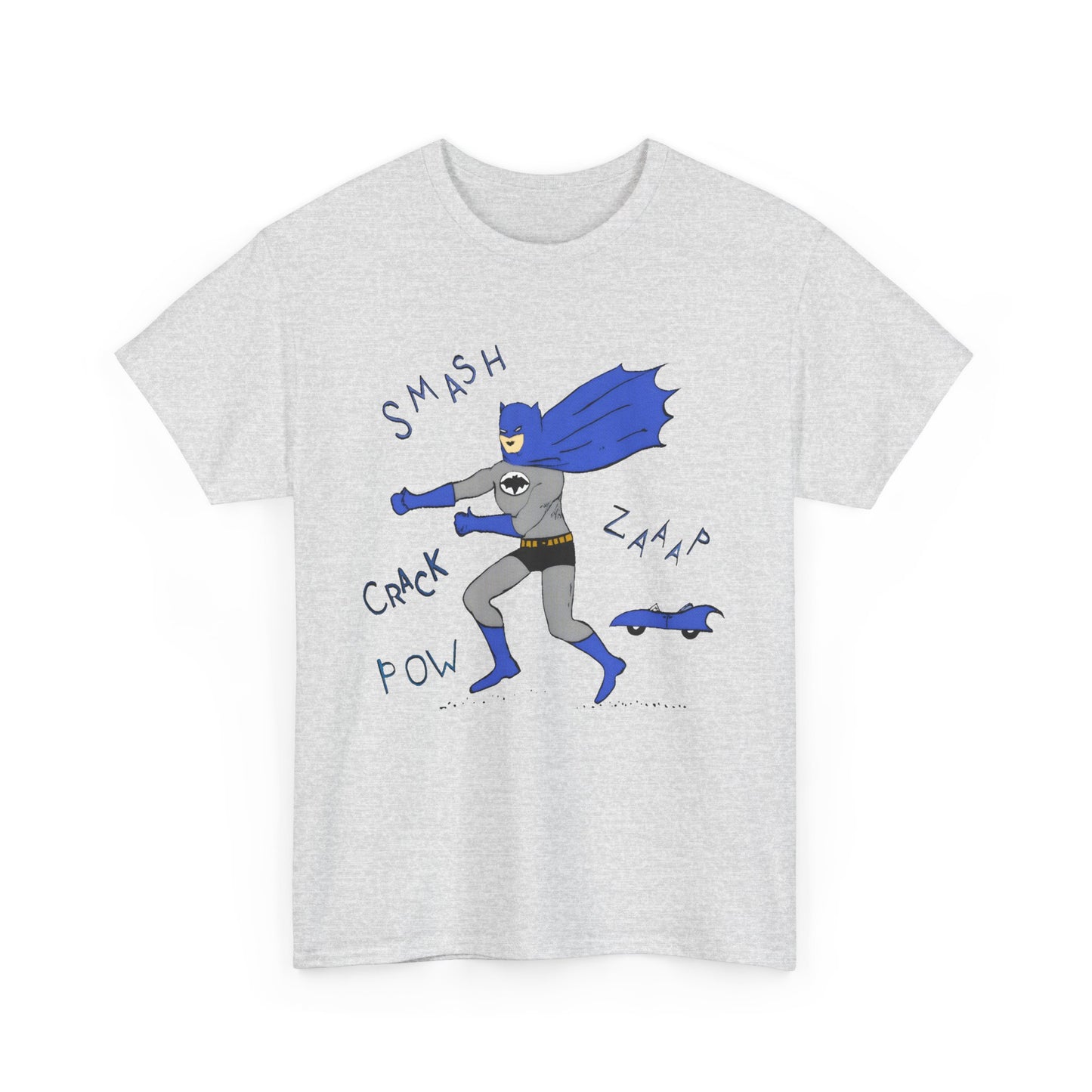 1960s style unknown batman drawing tshirt