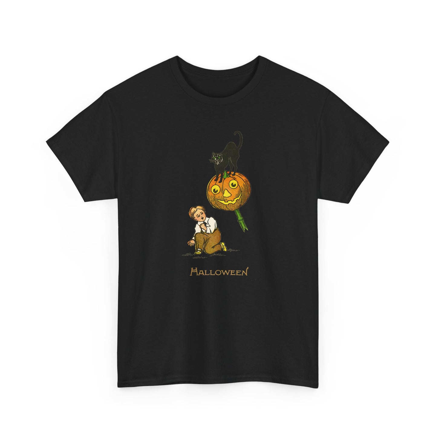 vintage halloween postcard reproduction tshirt