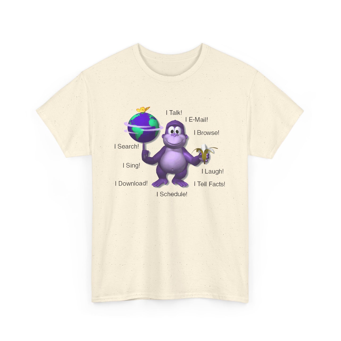 bonzibuddy evil freeware virtual assistant tshirt