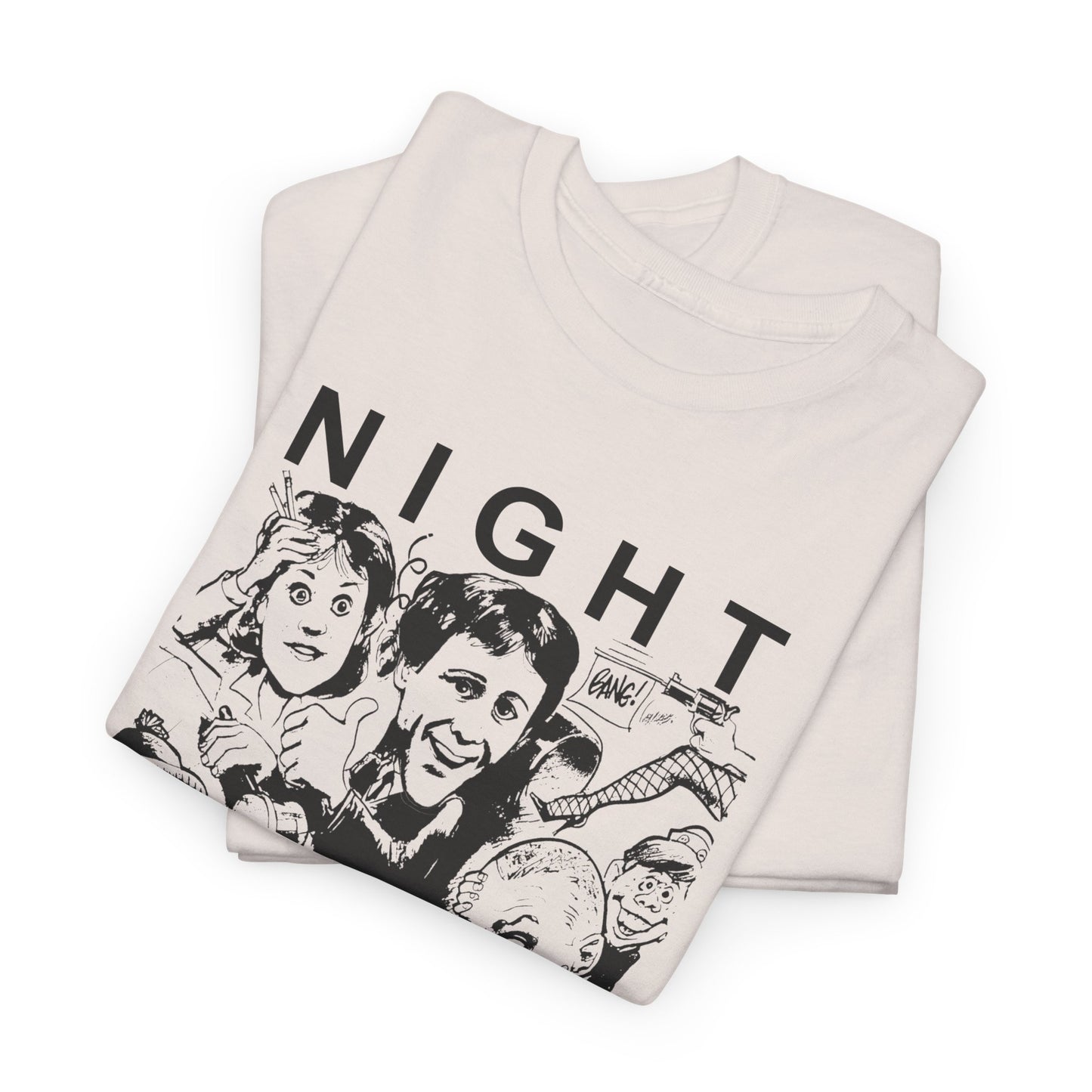 night court tv show newspaper art custom edit tshirt