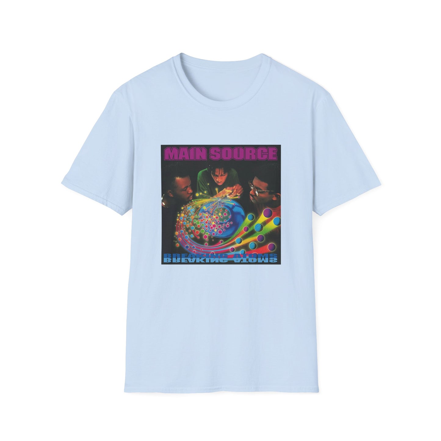 main source 1991 breaking atoms album tshirt