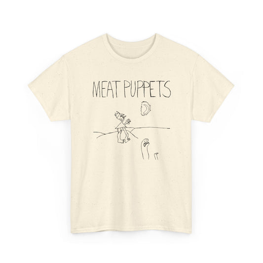 1985 meat puppets album in a car album cover tshirt