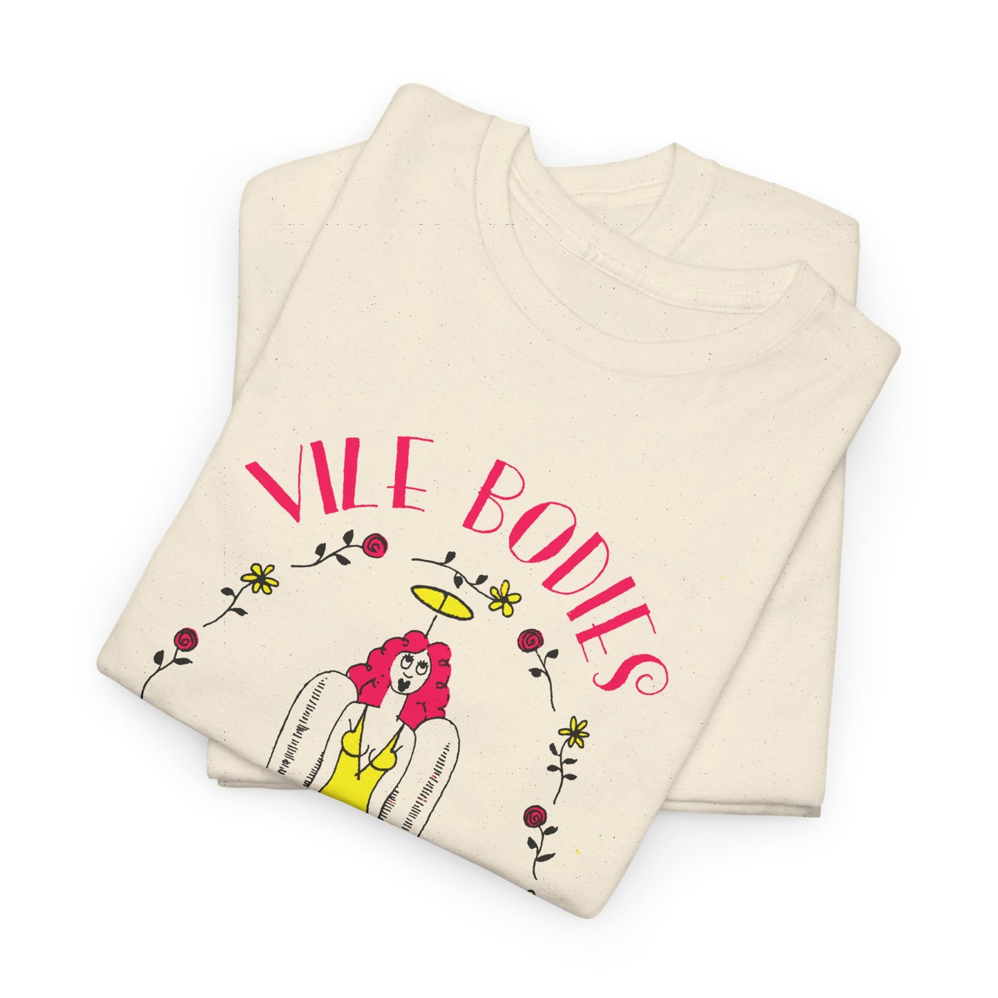 evelyn waugh 1930 vile bodies book cover tshirt