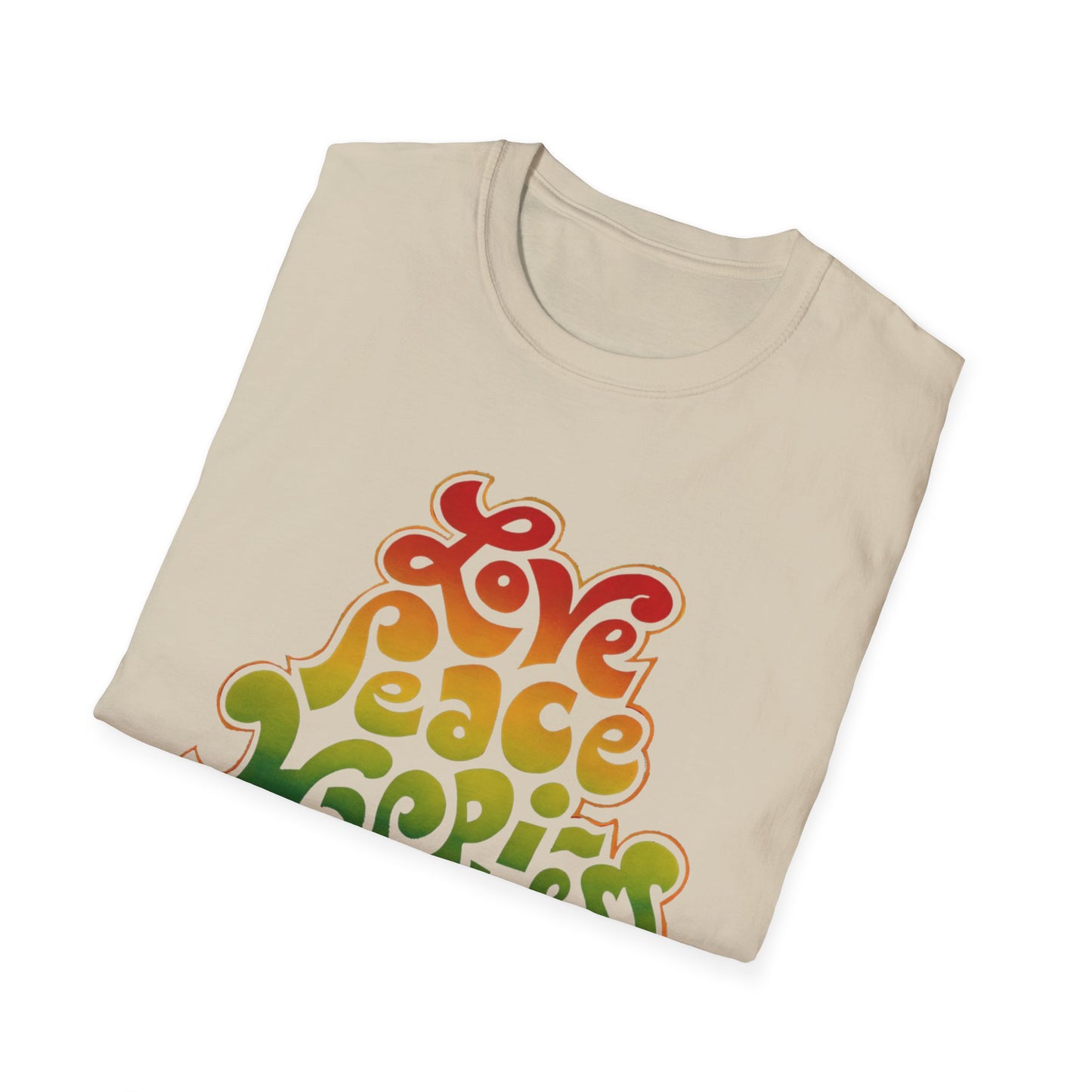 1970 love peace happiness vagabond creations poster tshirt