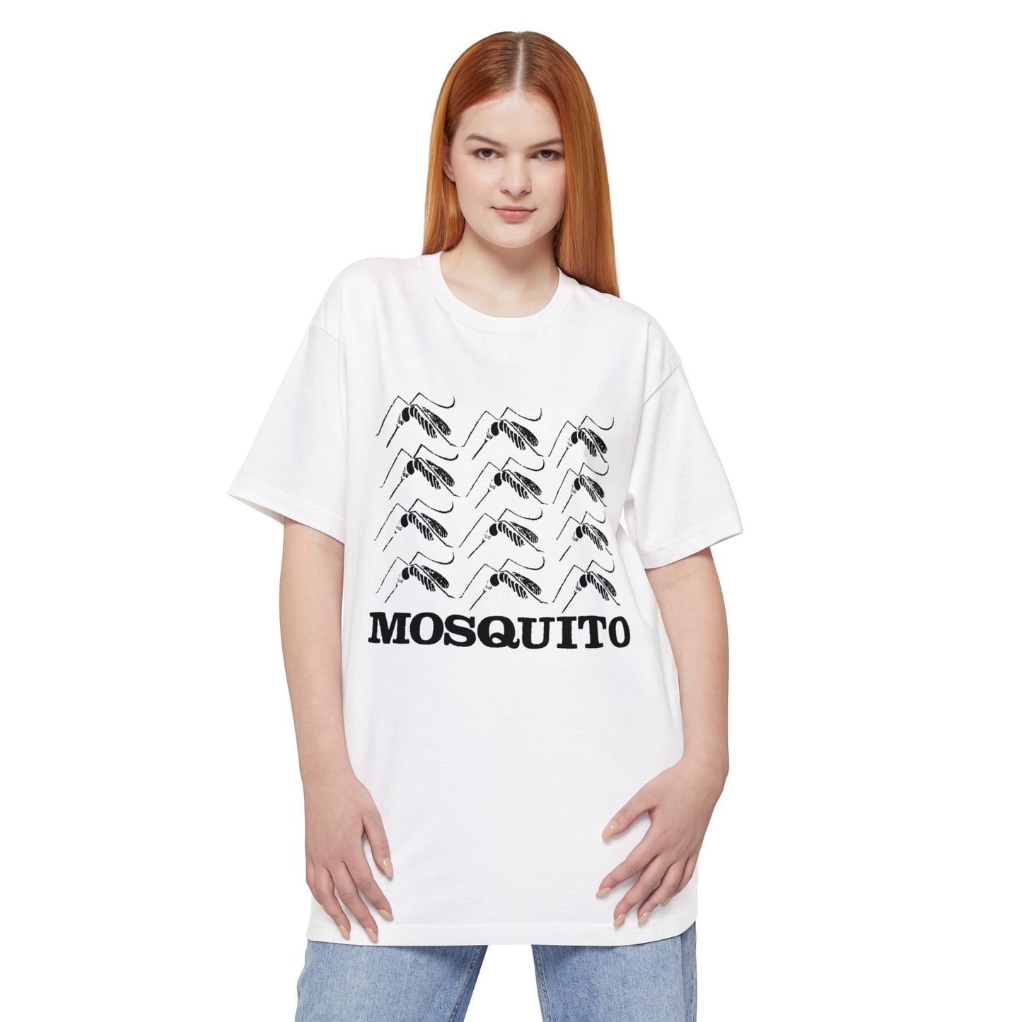 oversized mosquito reproduction unisex tall beefy tshirt