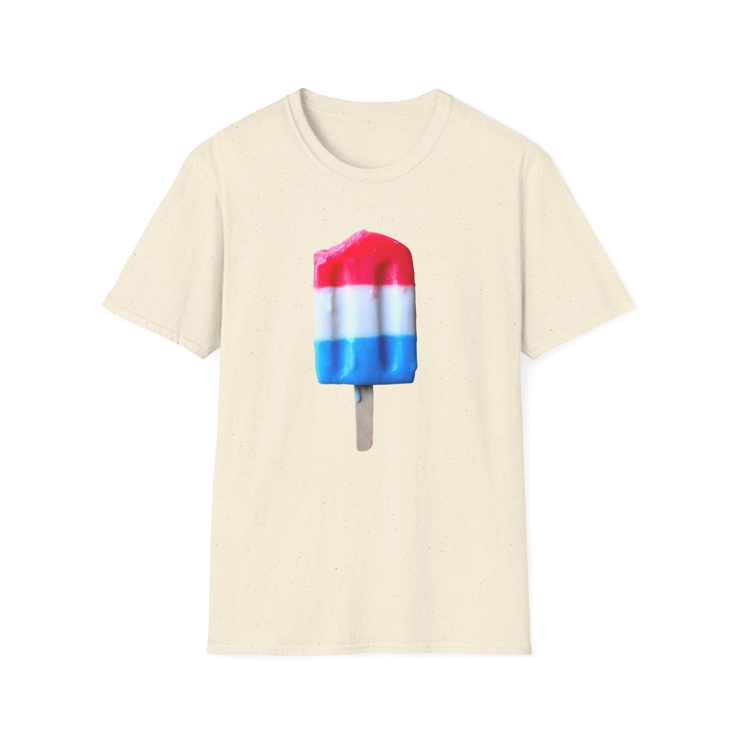 classic red white blue popsicle tshirt