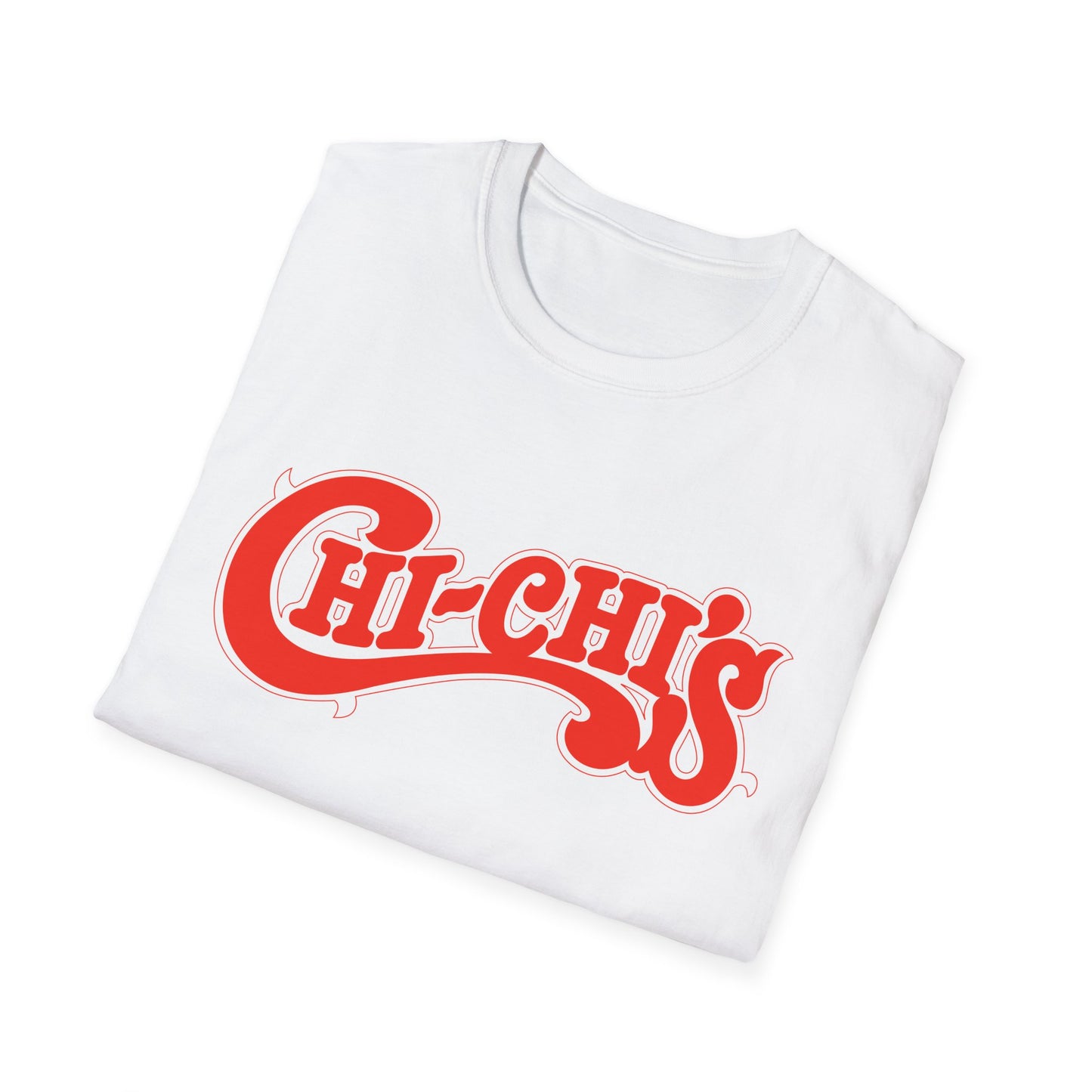 vintage defunct chi chi's fast food logo tshirt