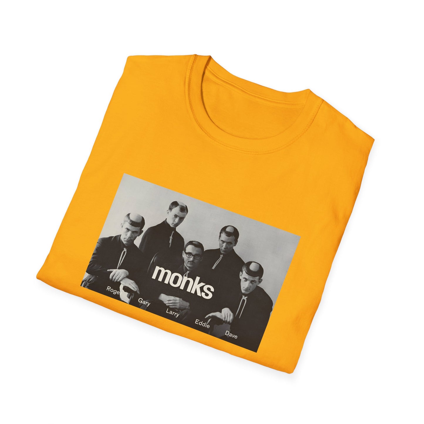 1960s experimental rock n roll band the monks tshirt