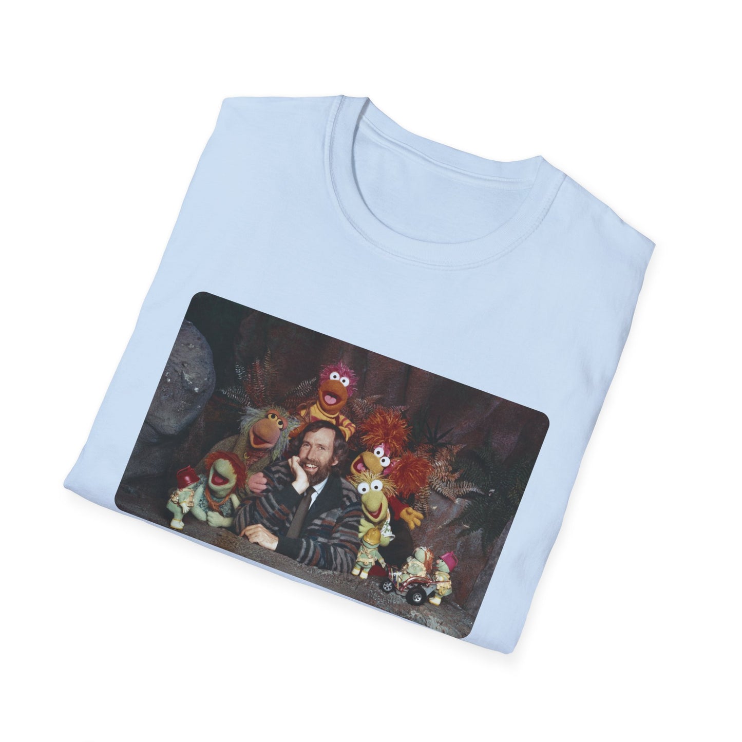 jim henson and the fraggles photo tshirt