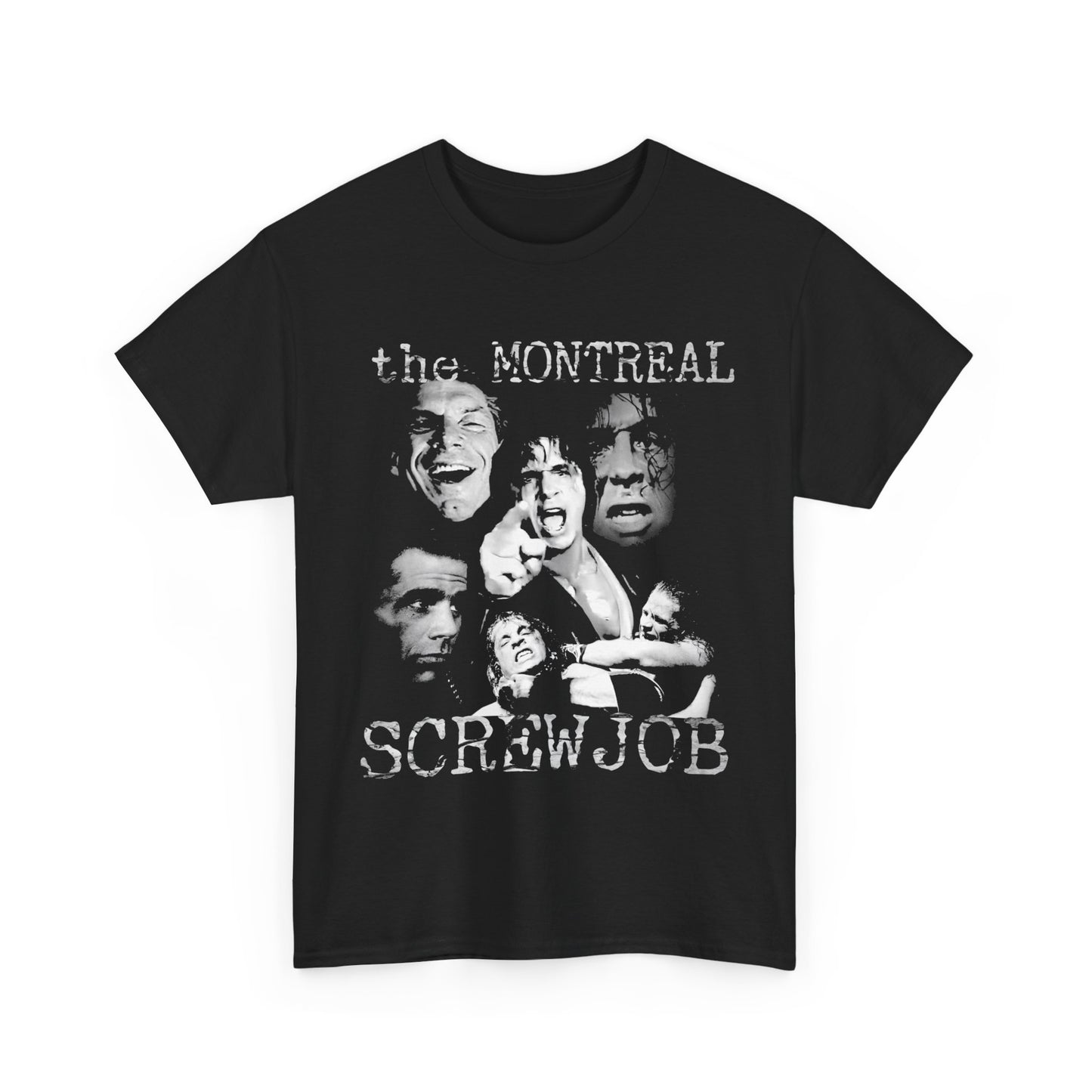 montreal screwjob november 9, 1997 survivor series match between shawn michaels and bret hart fan art tshirt