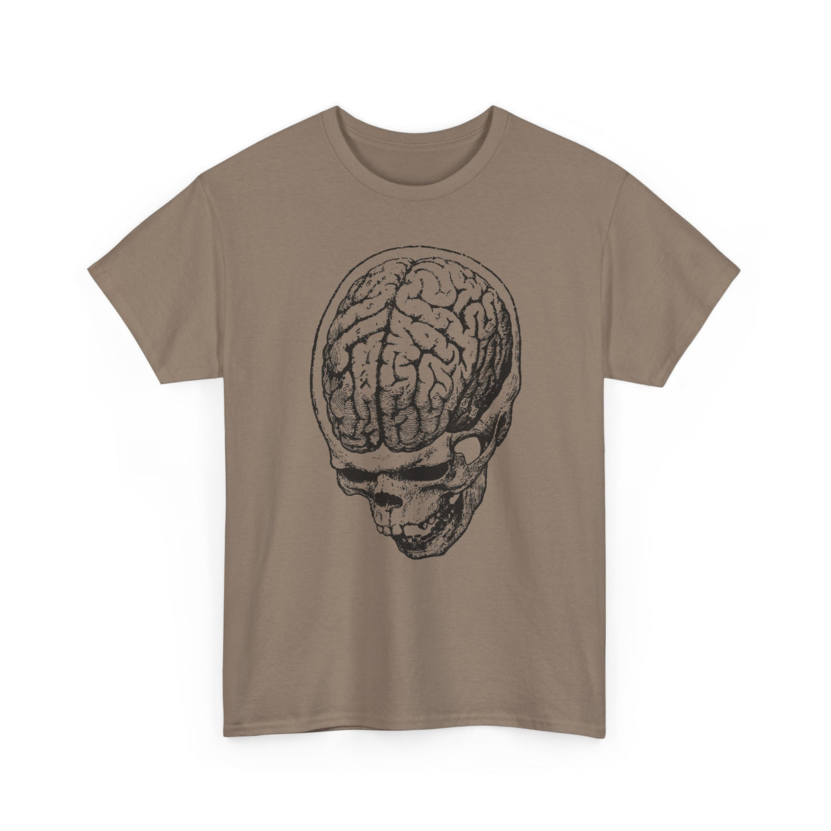 early 1900s brain anatomy illustration tshirt