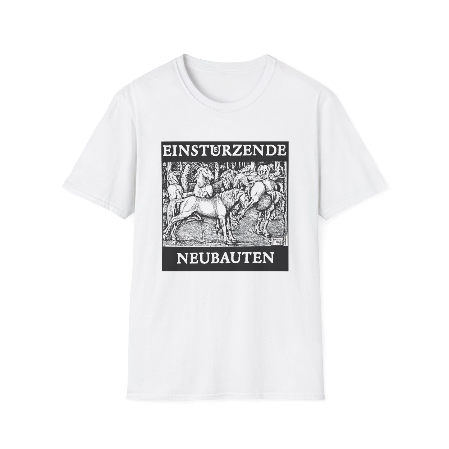 einstürzende neubauten germany experimental band tshirt