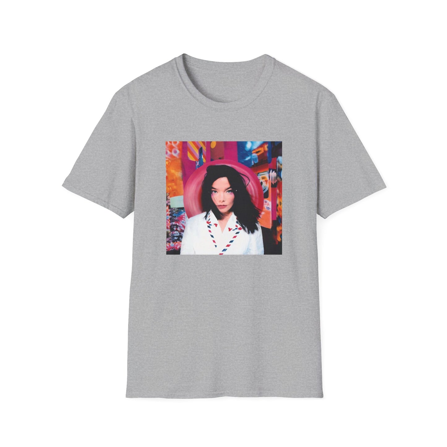 bjork 1995 post album tshirt