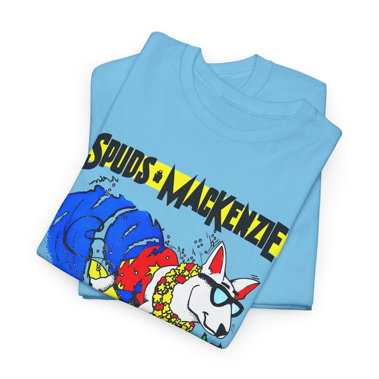 vintage spuds mackenzie the original party animal reproduction tshirt