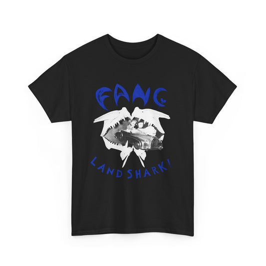 1983 landshark! by fang album cover tshirt