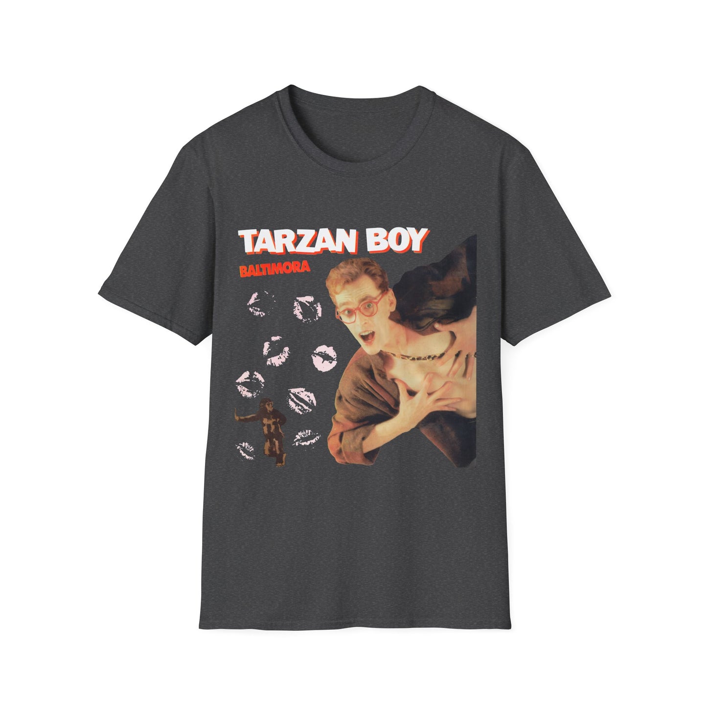 1985 tarzan boy single by baltimora tshirt