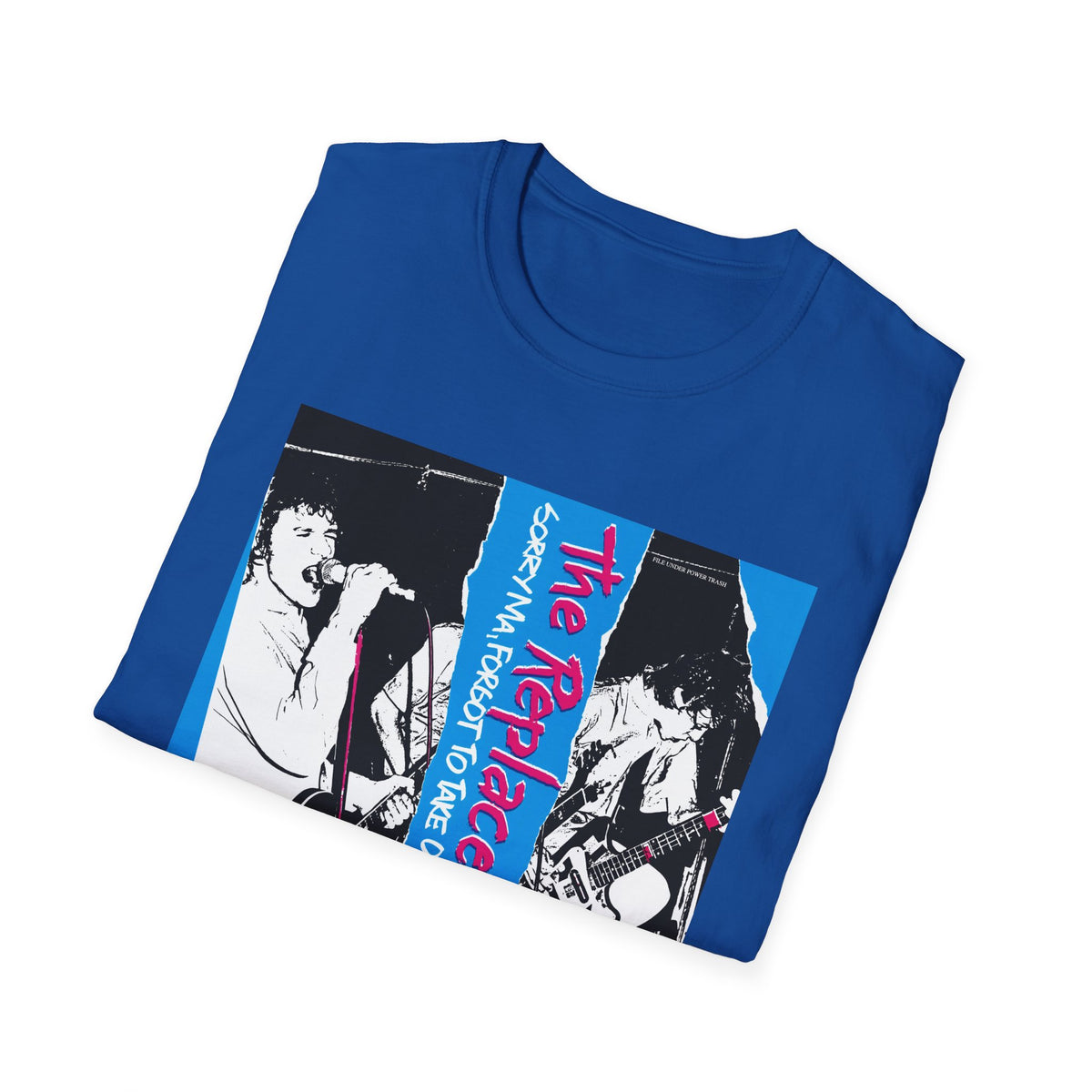 1981 replacements sorry ma, forgot to take out the trash album tshirt