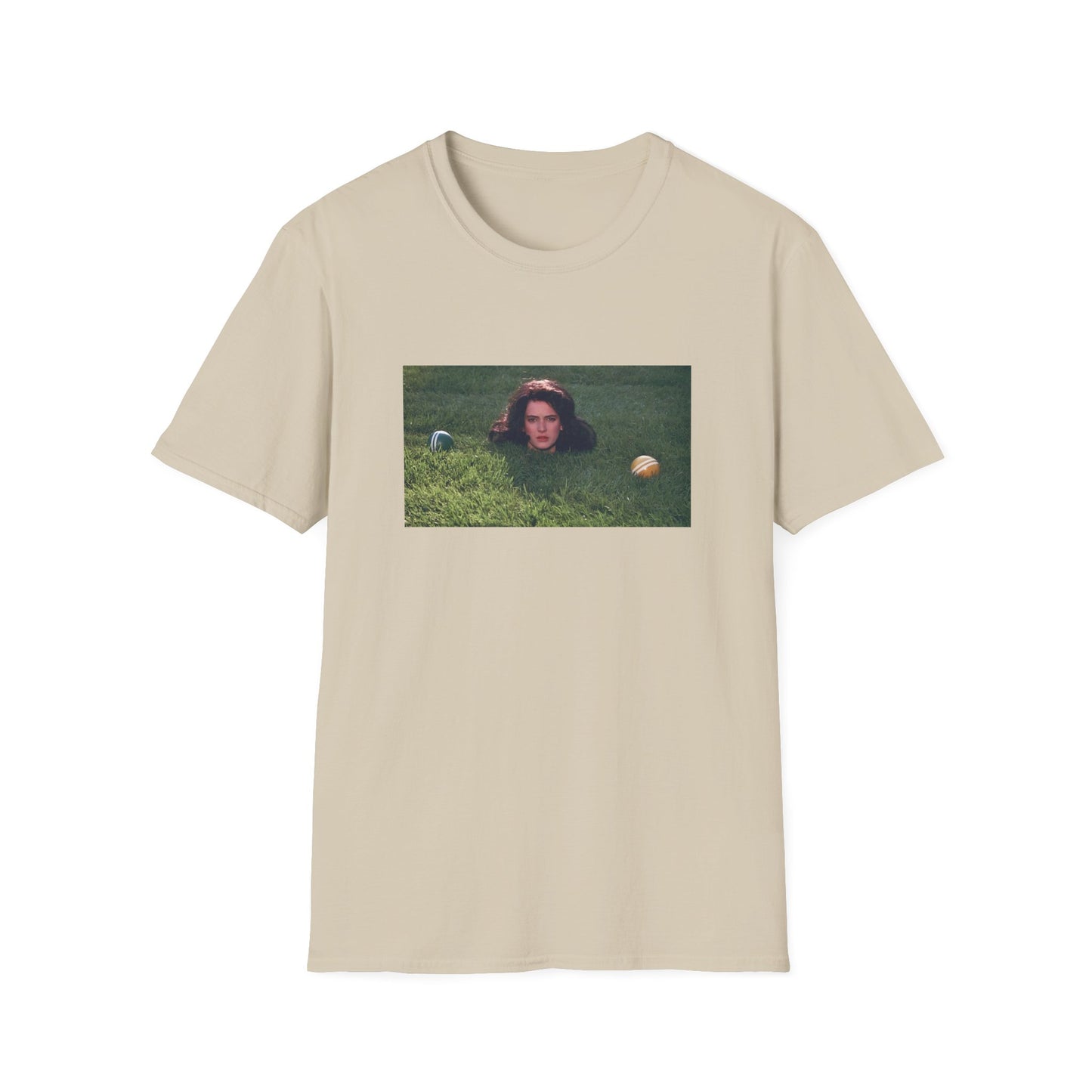 1989 movie heathers veronica's head in the grass tshirt