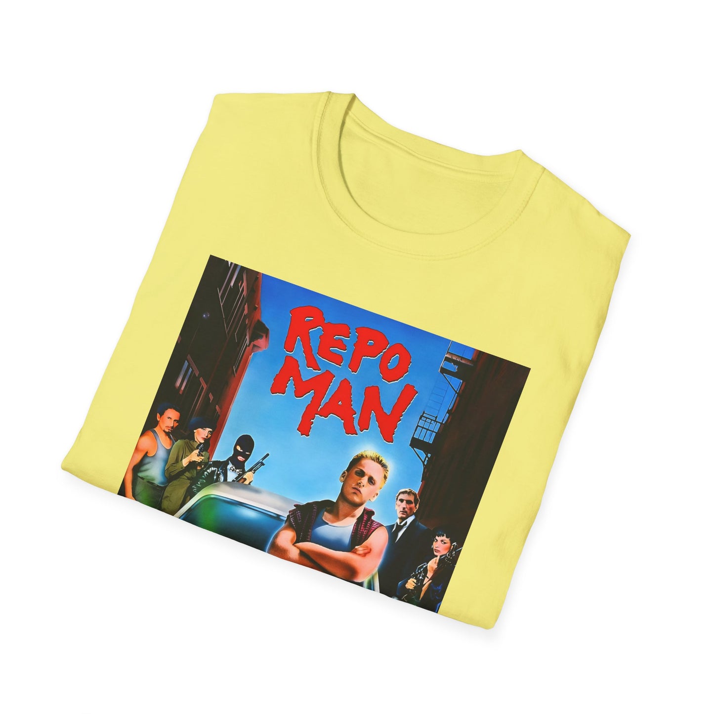 1984 repo man movie poster tshirt