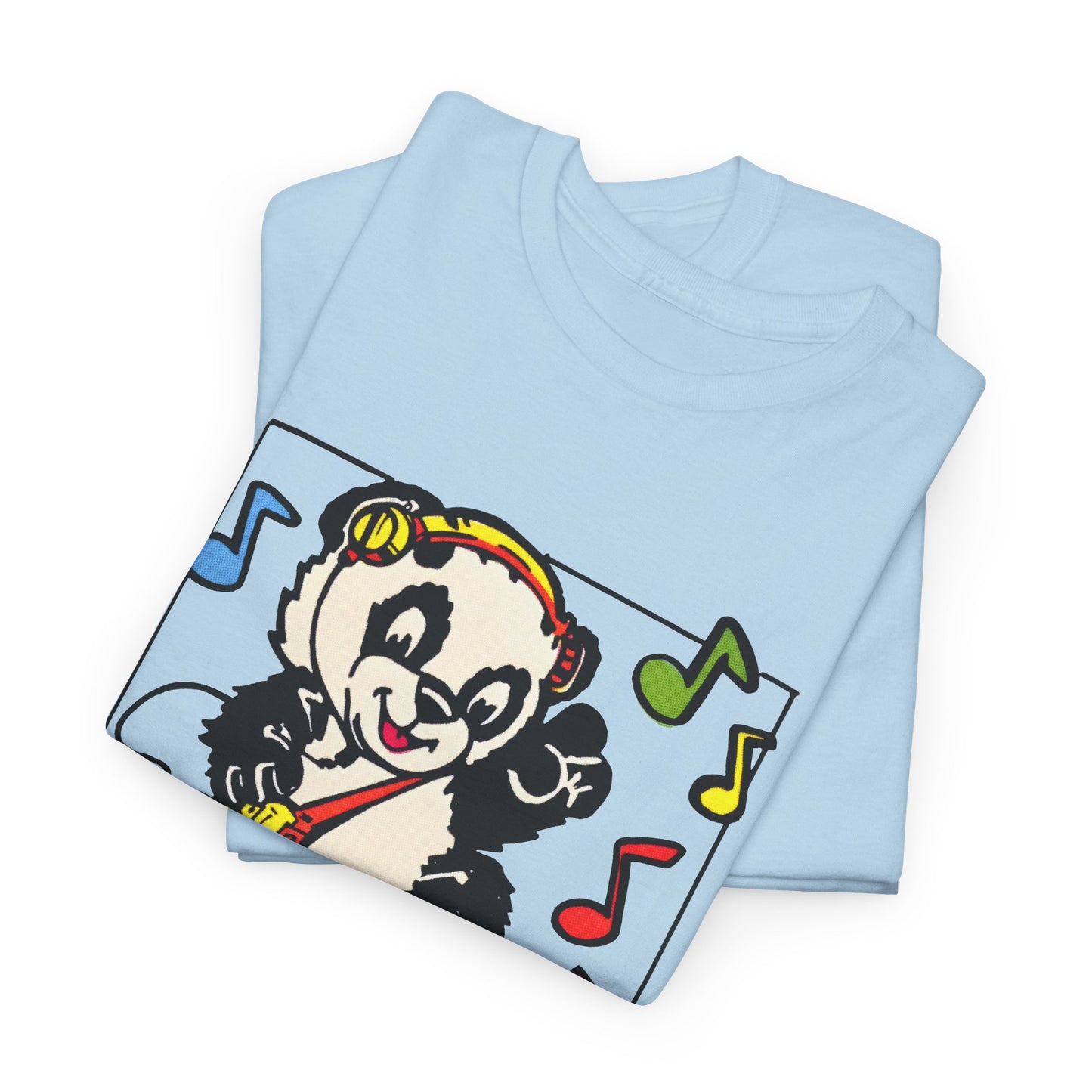 vintage 1980s dancing panda graphic reproduction tshirt