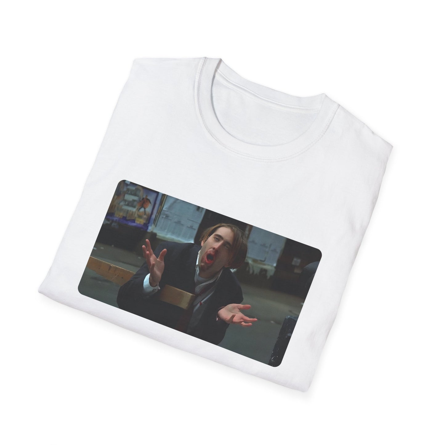 1989 nic cage vampire's kiss movie tshirt