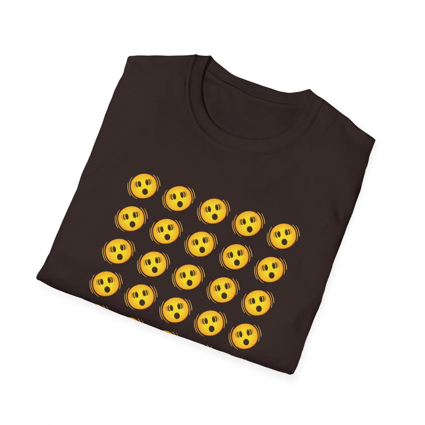 shook emoji tshirt