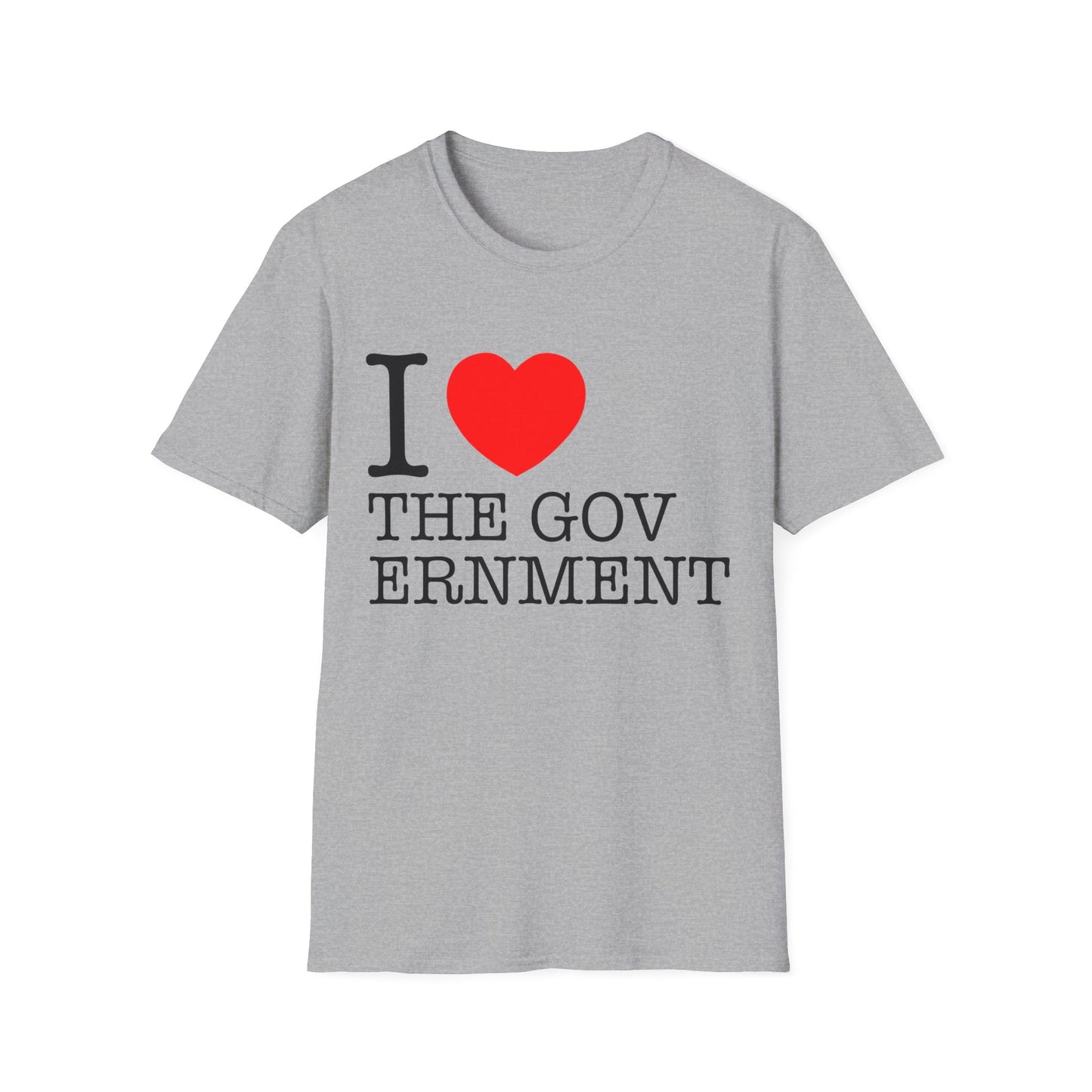 i heart the government tshirt