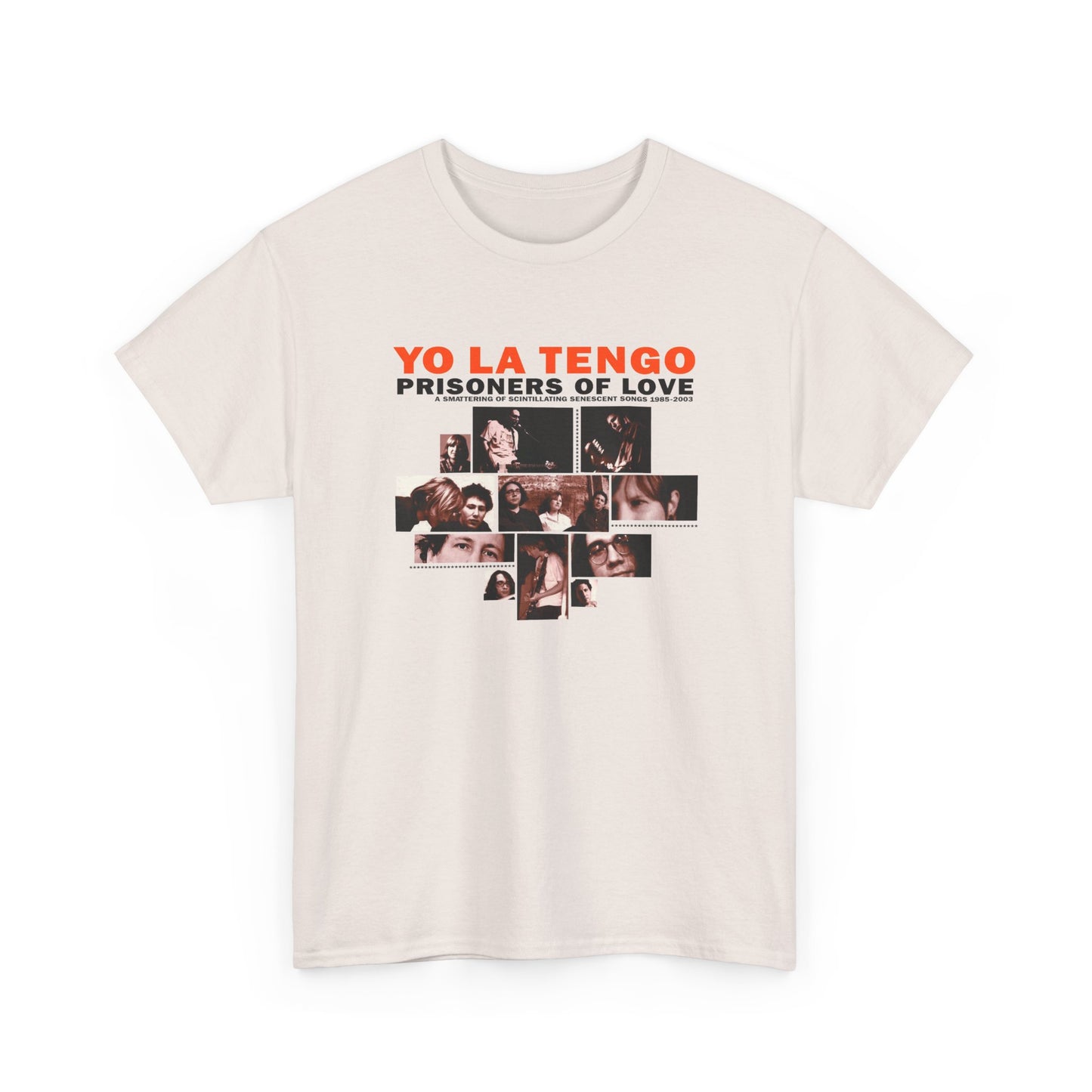 yo la tengo prisoners of love album tshirt