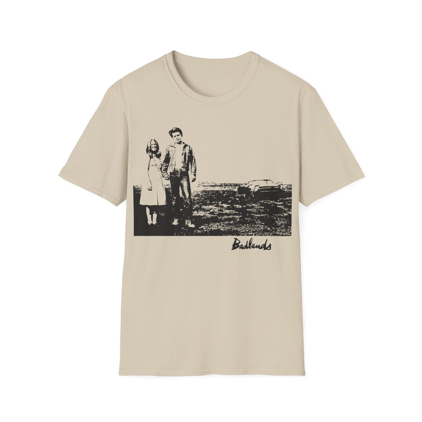 badlands 1973 movie art poster tshirt 1