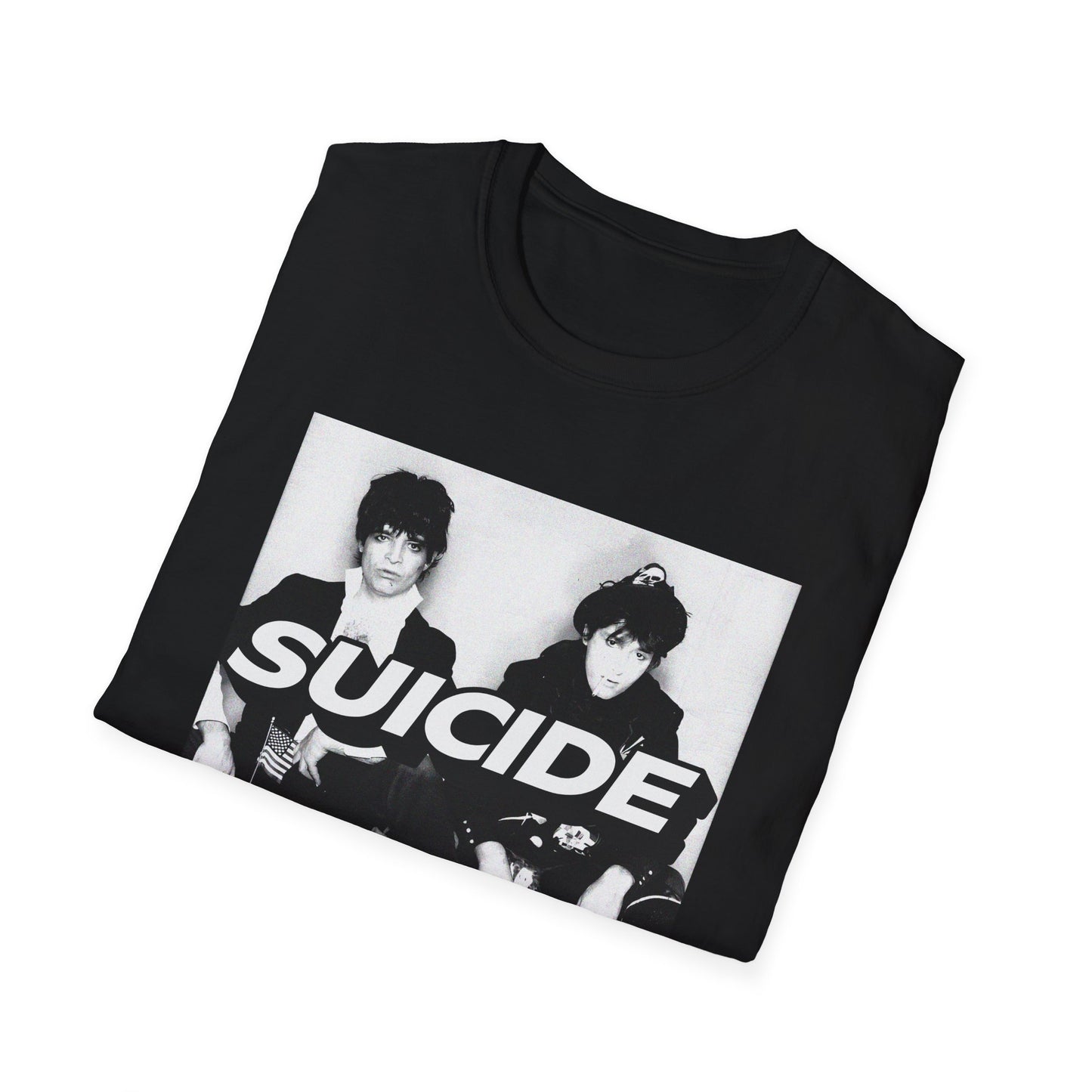 martin rev and alan vega suicide band 6 tshirt