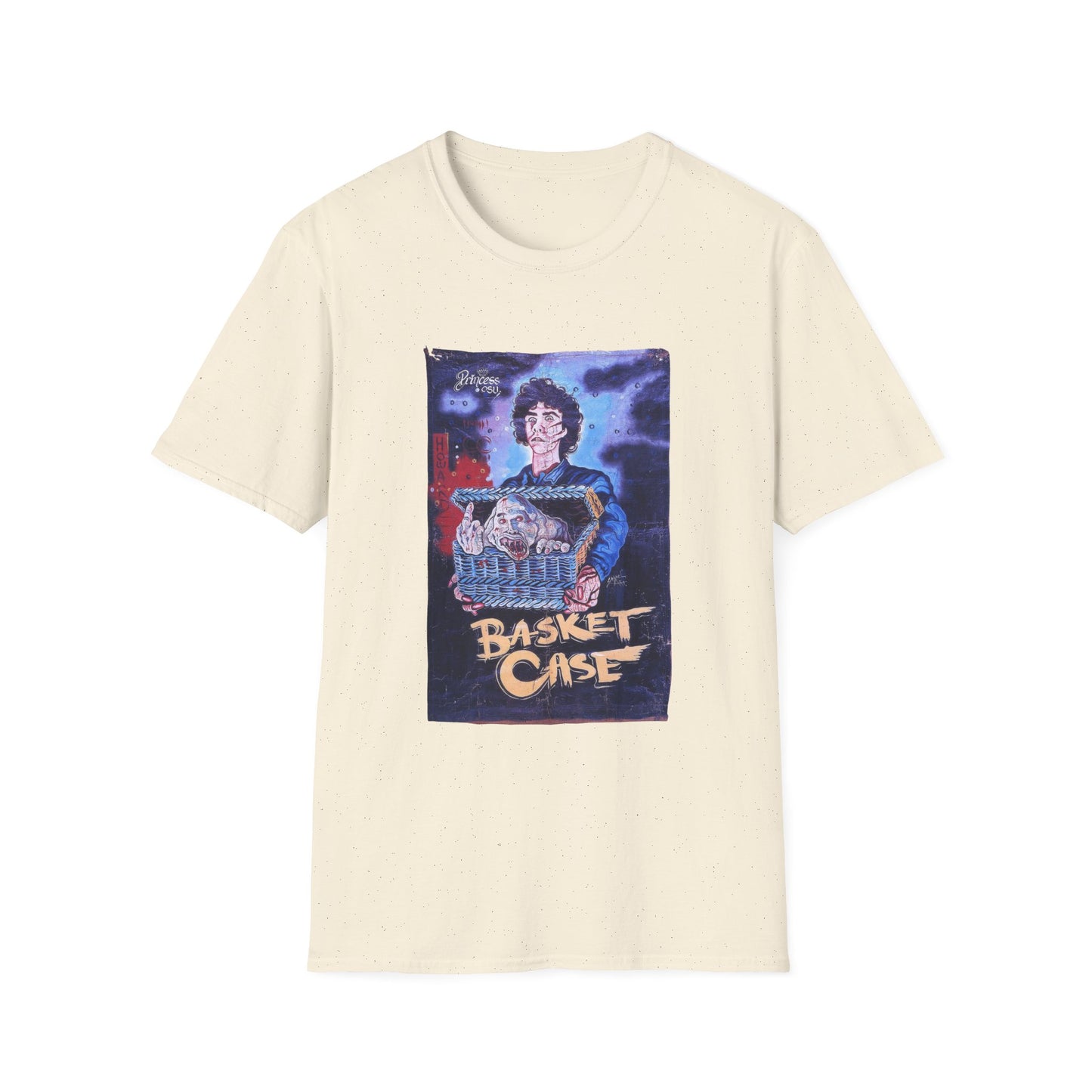 ghanaian basket case 1982 by frank henenlotter movie poster tshirt