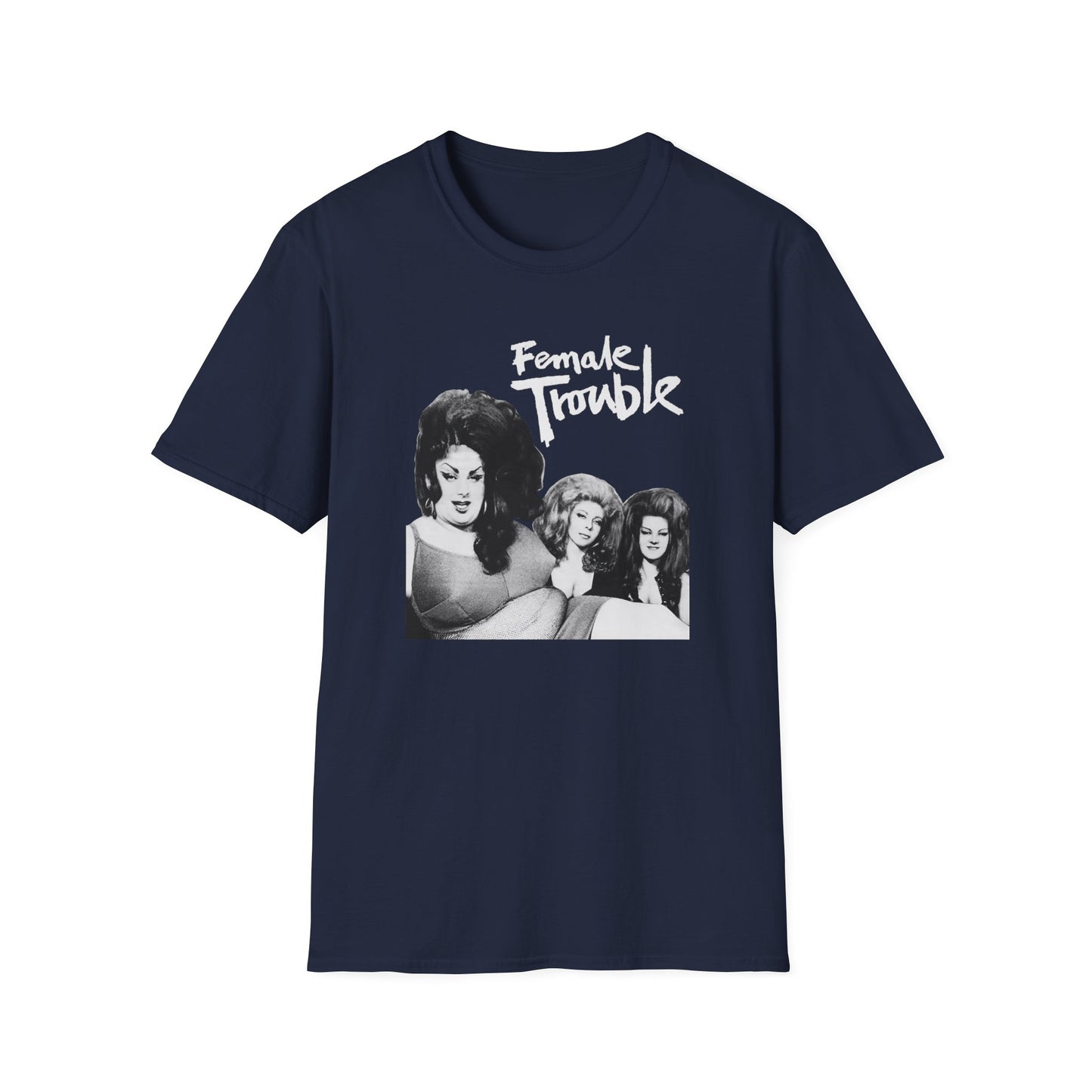 1974 comedy crime movie by john waters female trouble movie poster tshirt