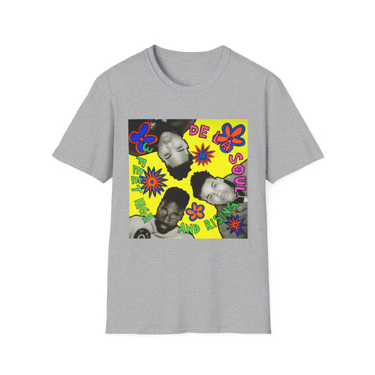 de la soul 1989 3 feet high and rising album tshirt