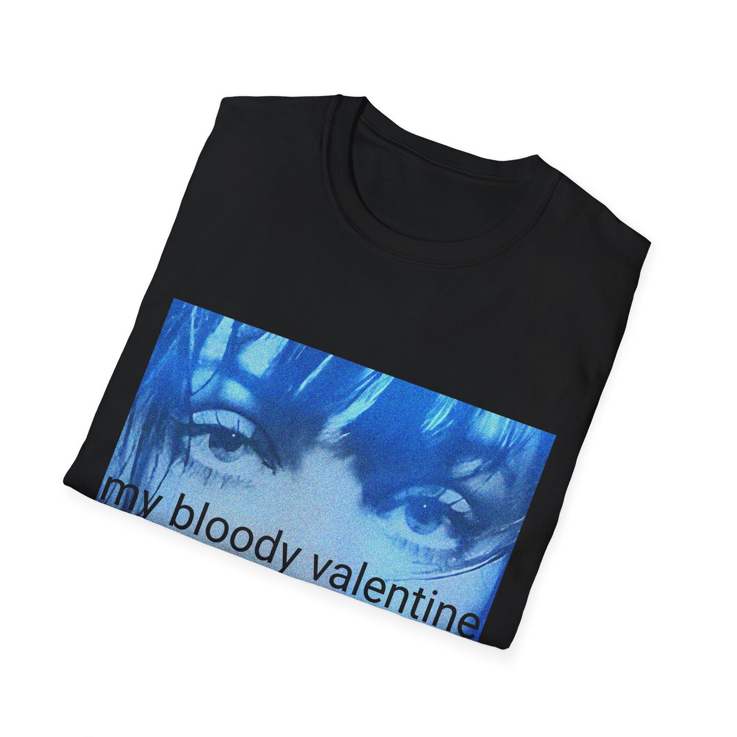 my bloody valentine belinda butcher close up in blue tshirt