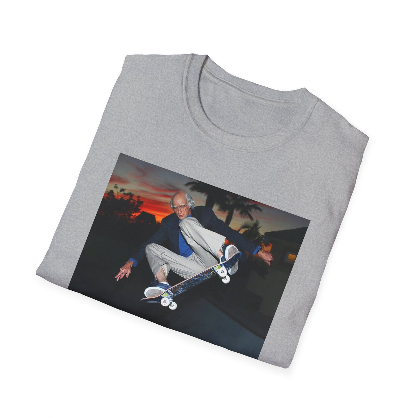 tony hawk as larry david photo tshirt